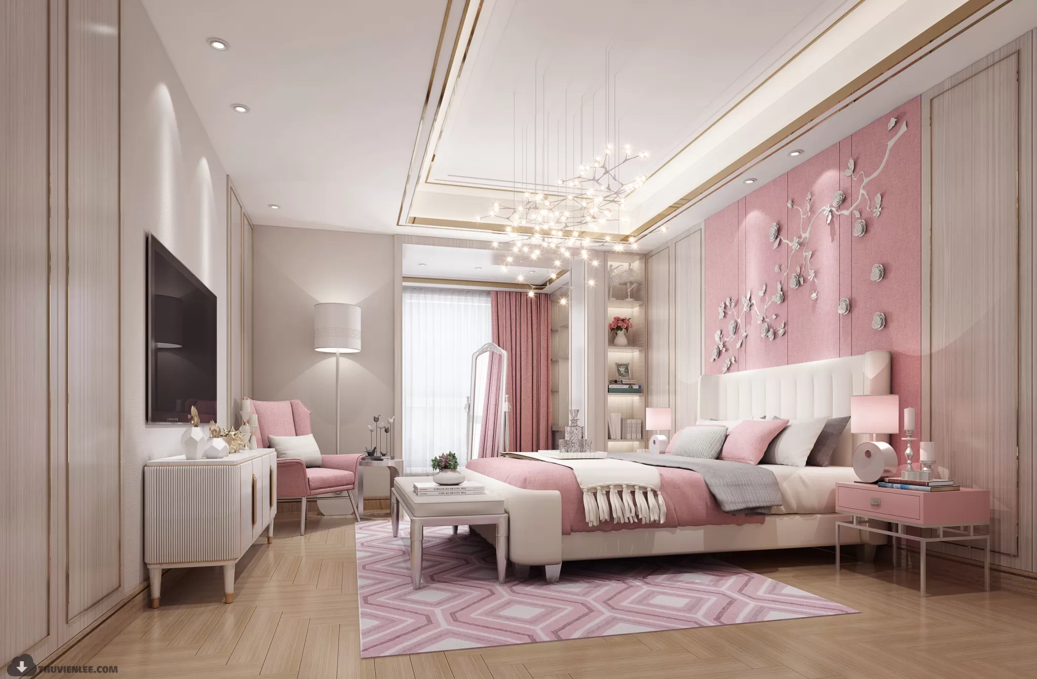 INTERIOR 3D MODELS – MODERN STYLE – 3D MODELS – VRAY – 80