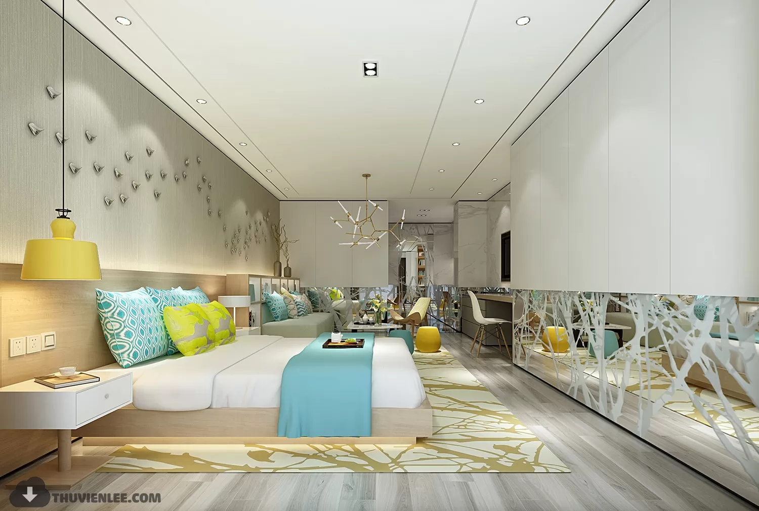 INTERIOR 3D MODELS – MODERN STYLE – 3D MODELS – VRAY – 86