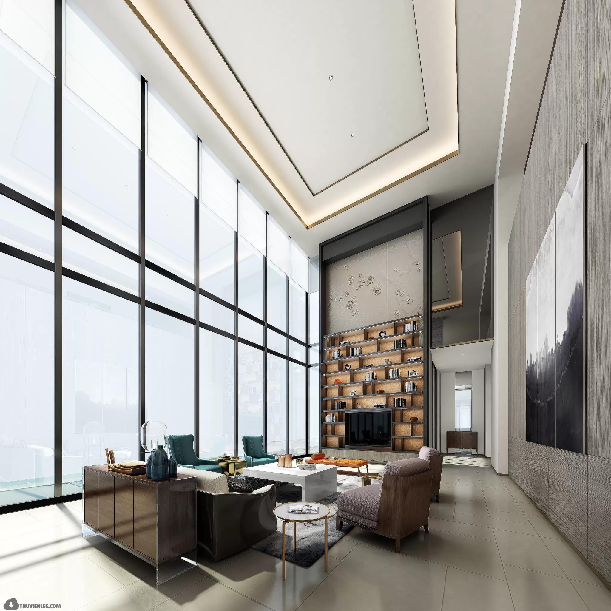 INTERIOR 3D MODELS – MODERN STYLE – 3D MODELS – VRAY – 89