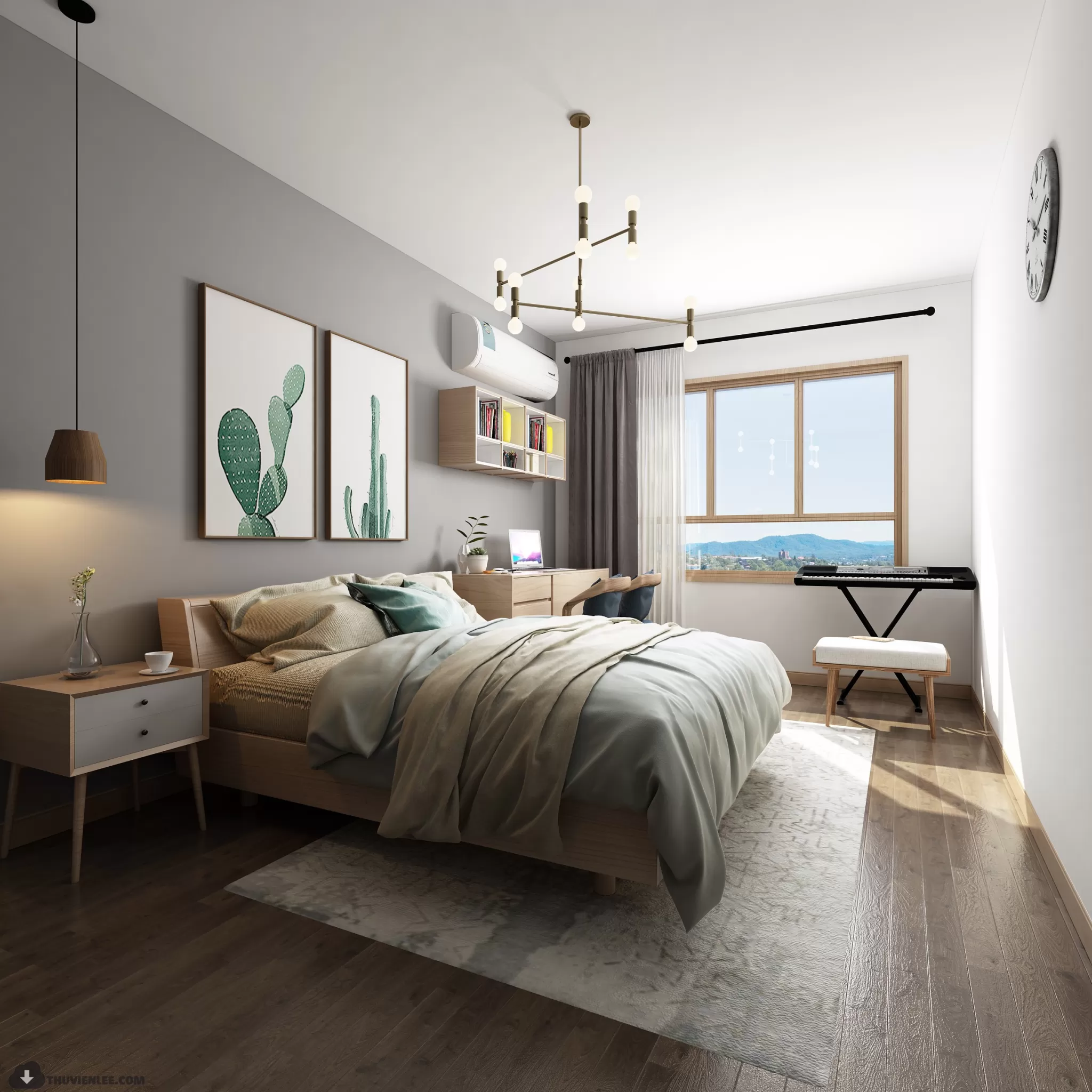 INTERIOR 3D MODELS – MODERN STYLE – 3D MODELS – VRAY – 90