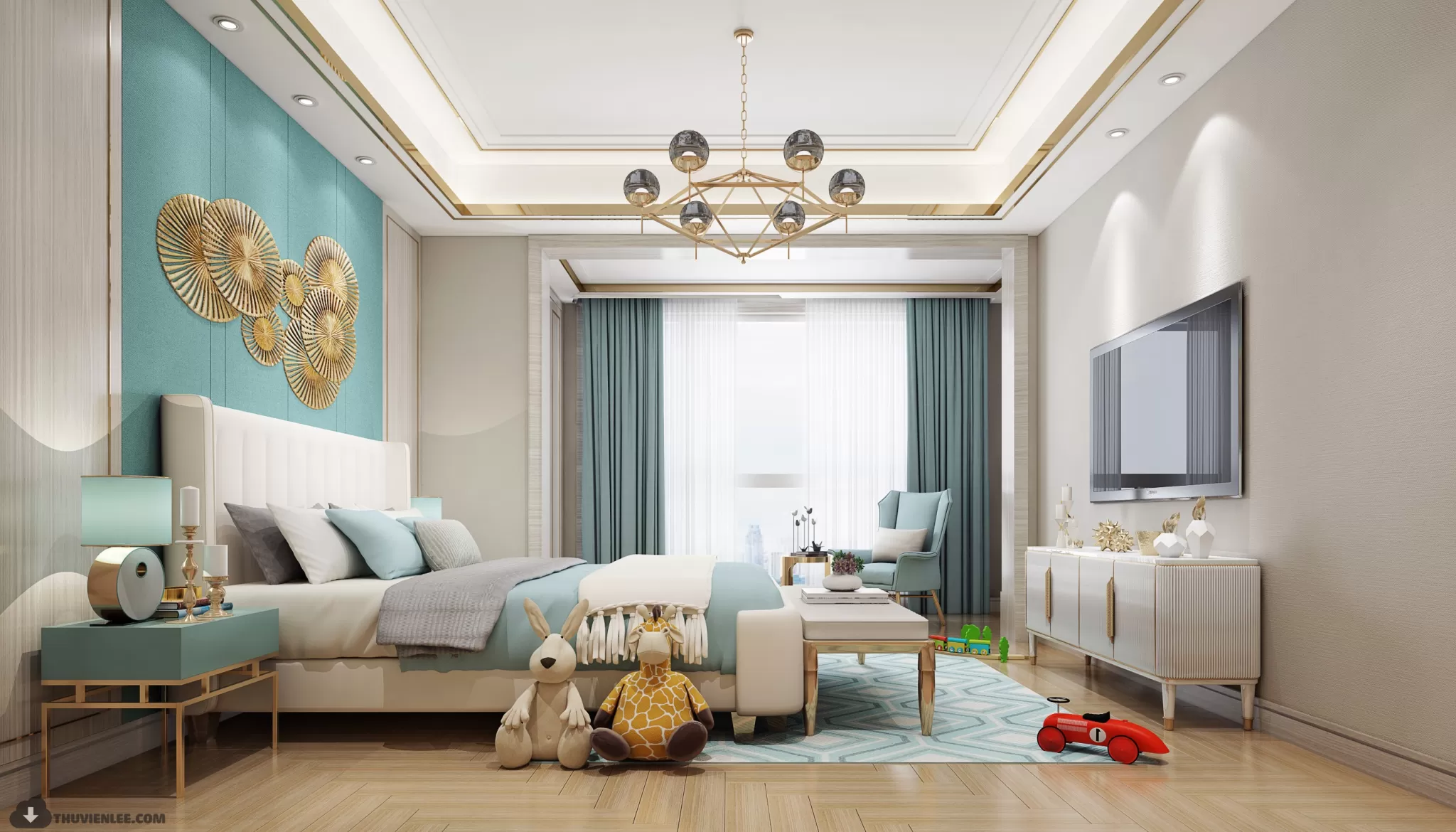 INTERIOR 3D MODELS – MODERN STYLE – 3D MODELS – VRAY – 91