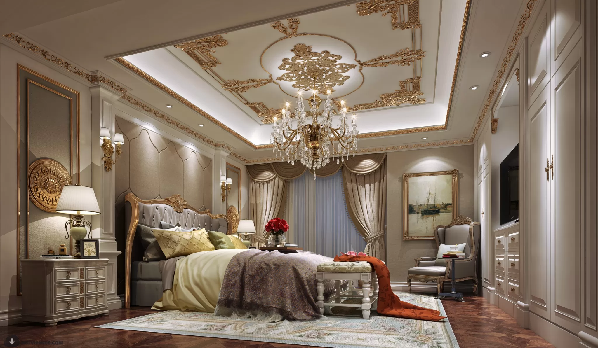 INTERIOR 3D MODELS – MODERN STYLE – 3D MODELS – VRAY – 99