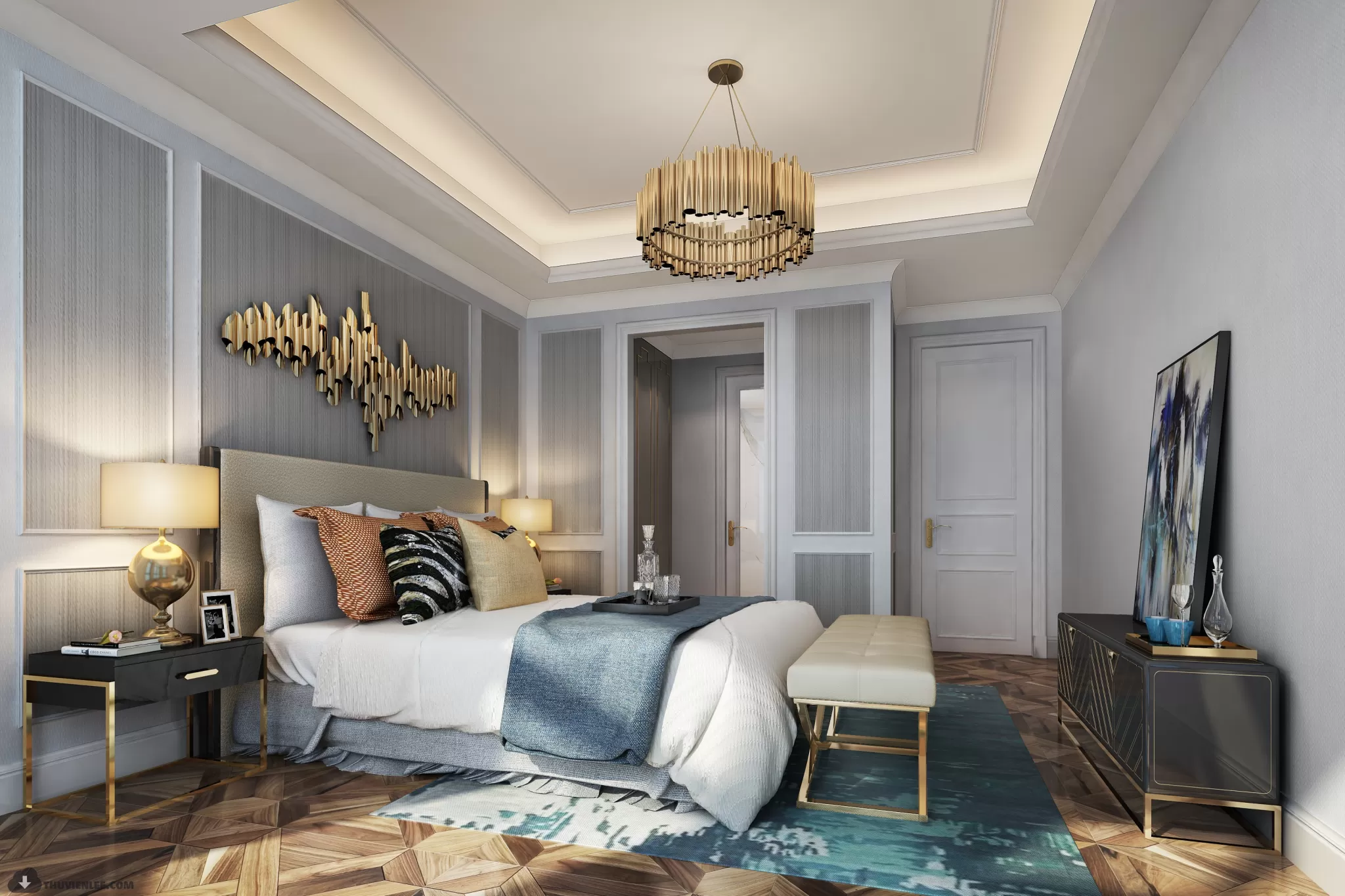 INTERIOR 3D MODELS – MODERN STYLE – 3D MODELS – VRAY – 102