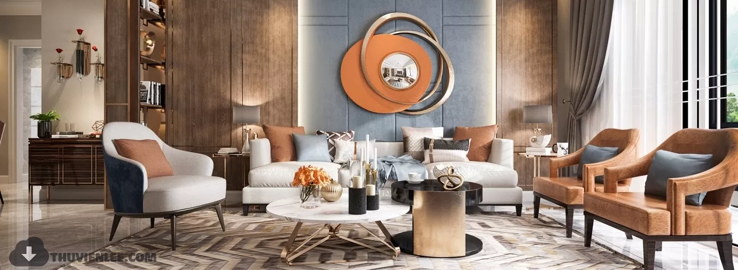 INTERIOR 3D MODELS – MODERN STYLE – 3D MODELS – VRAY – 125