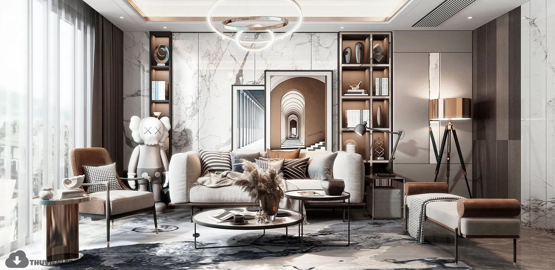 INTERIOR 3D MODELS – MODERN STYLE – 3D MODELS – VRAY – 196