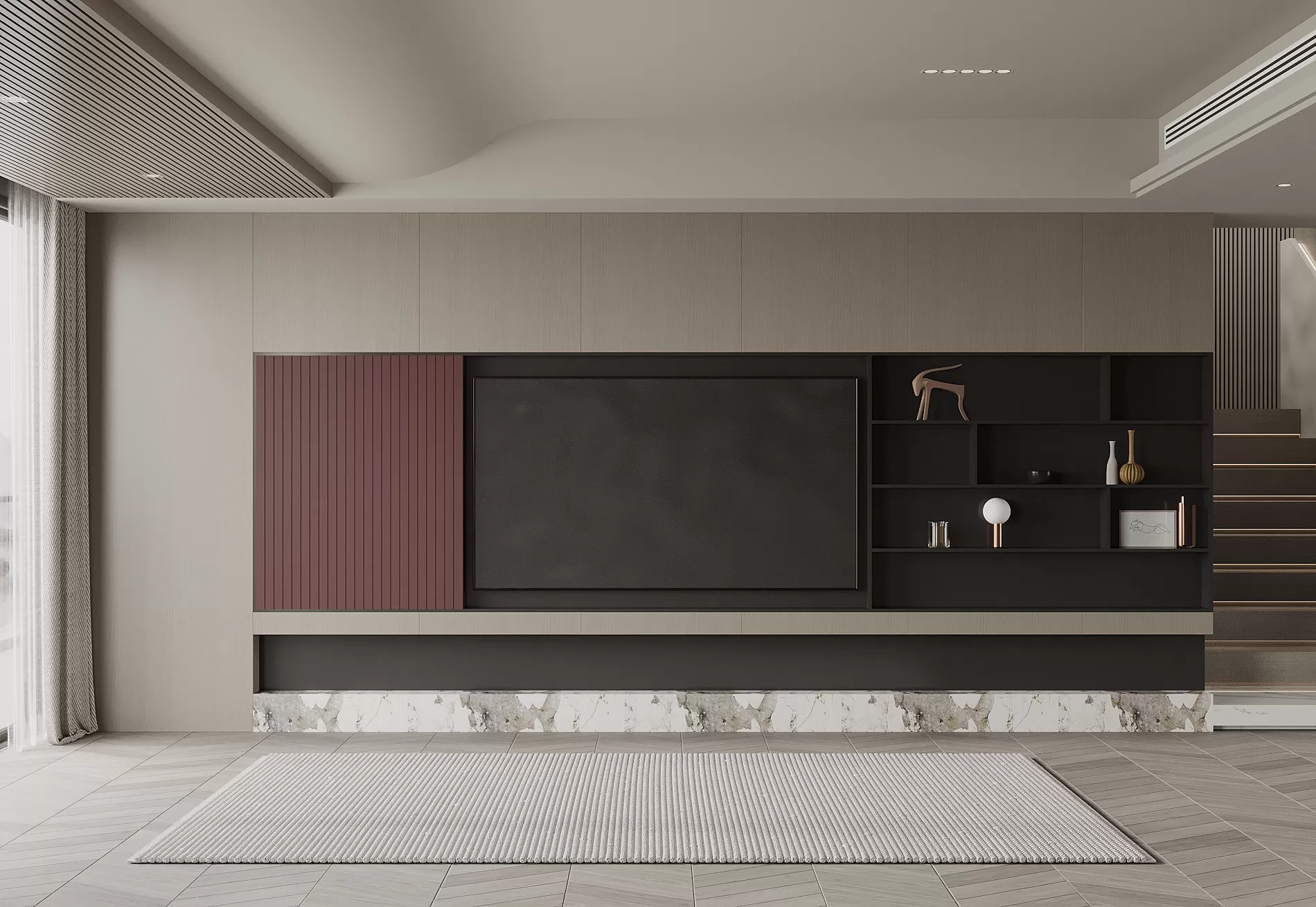 LIVING ROOM – MODERN STYLE – 3D SCENE – 003 LIVING ROOM – MODERN STYLE – 3D SCENE – 003