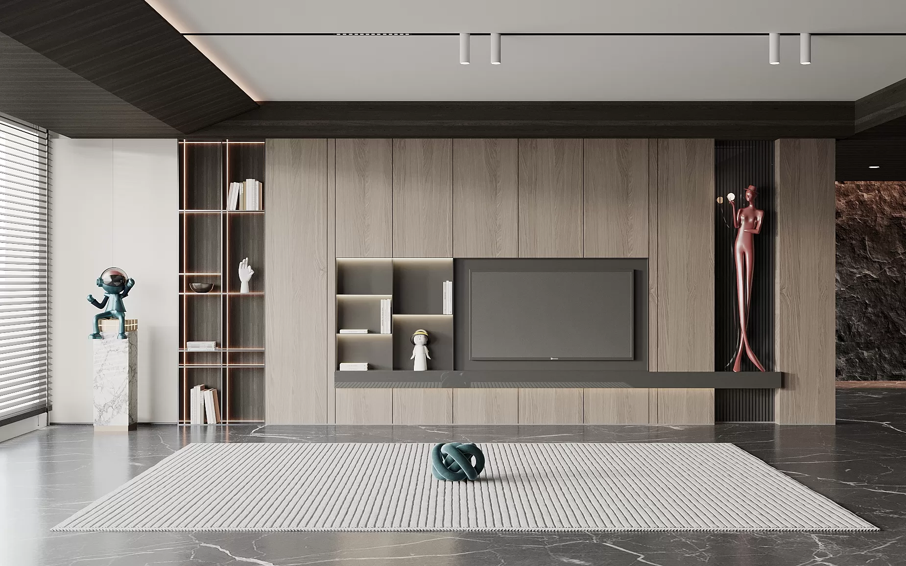 LIVING ROOM – MODERN STYLE – 3D SCENE – 006 LIVING ROOM – MODERN STYLE – 3D SCENE – 006