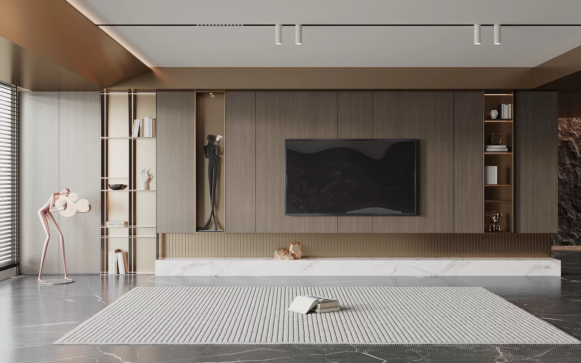 LIVING ROOM – MODERN STYLE – 3D SCENE – 007 LIVING ROOM – MODERN STYLE – 3D SCENE – 007