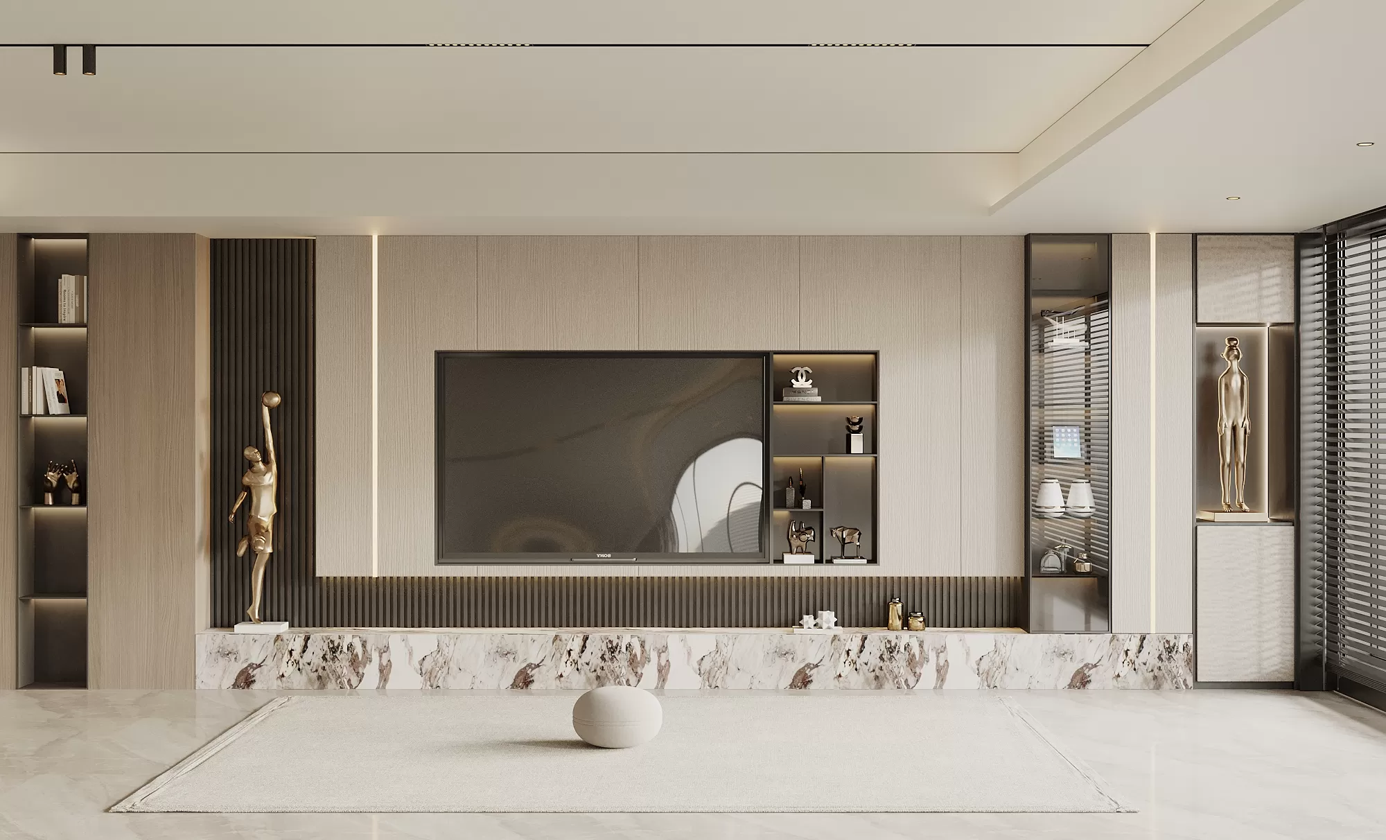 LIVING ROOM – MODERN STYLE – 3D SCENE – 008 LIVING ROOM – MODERN STYLE – 3D SCENE – 008