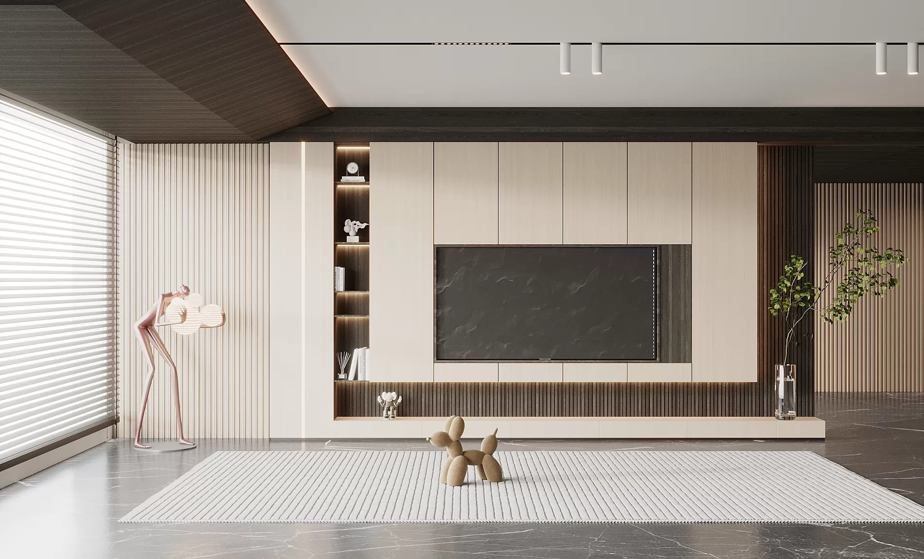 LIVING ROOM – MODERN STYLE – 3D SCENE – 014 LIVING ROOM – MODERN STYLE – 3D SCENE – 014