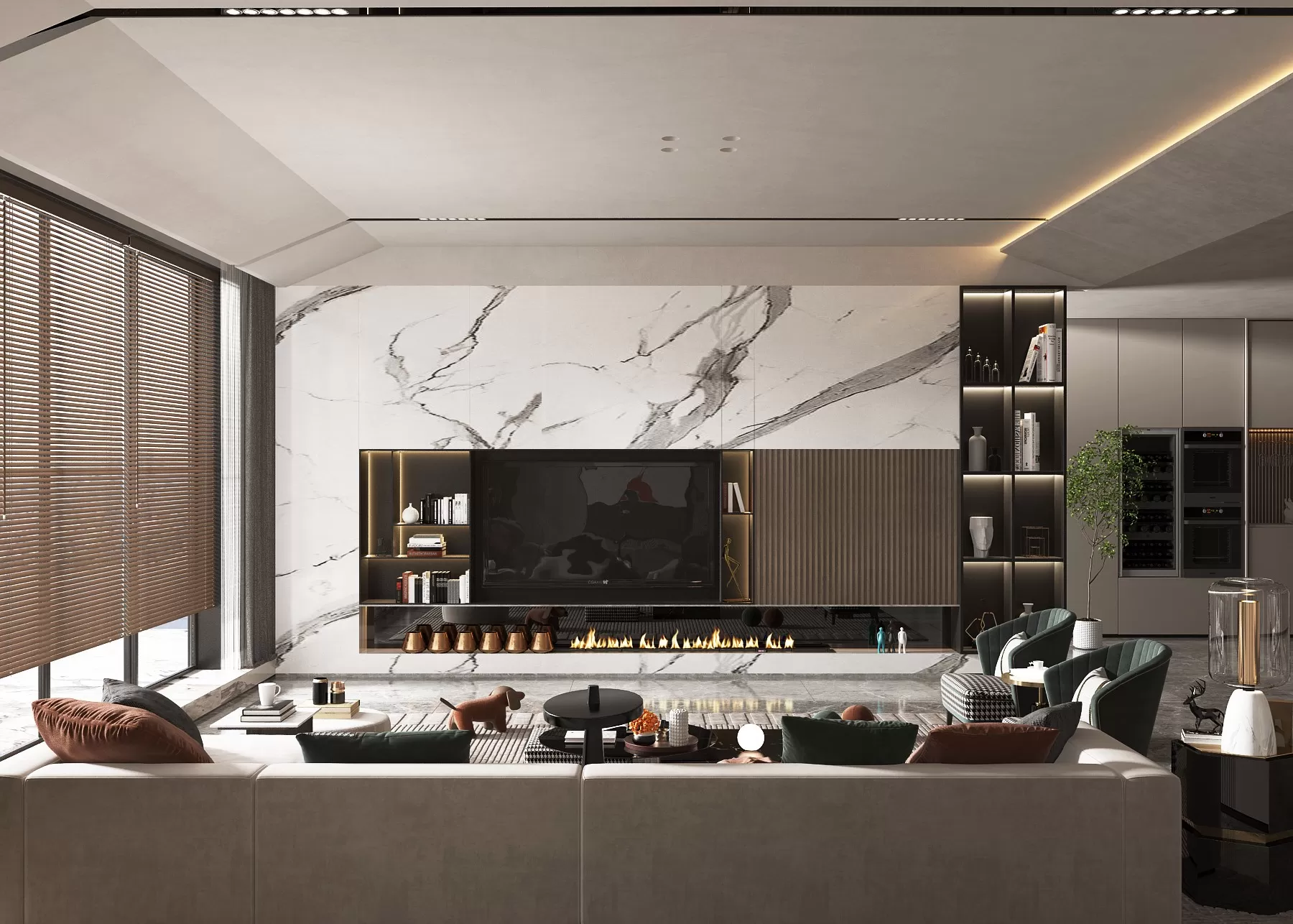 LIVING ROOM – MODERN STYLE – 3D SCENE – 102 LIVING ROOM – MODERN STYLE – 3D SCENE – 102