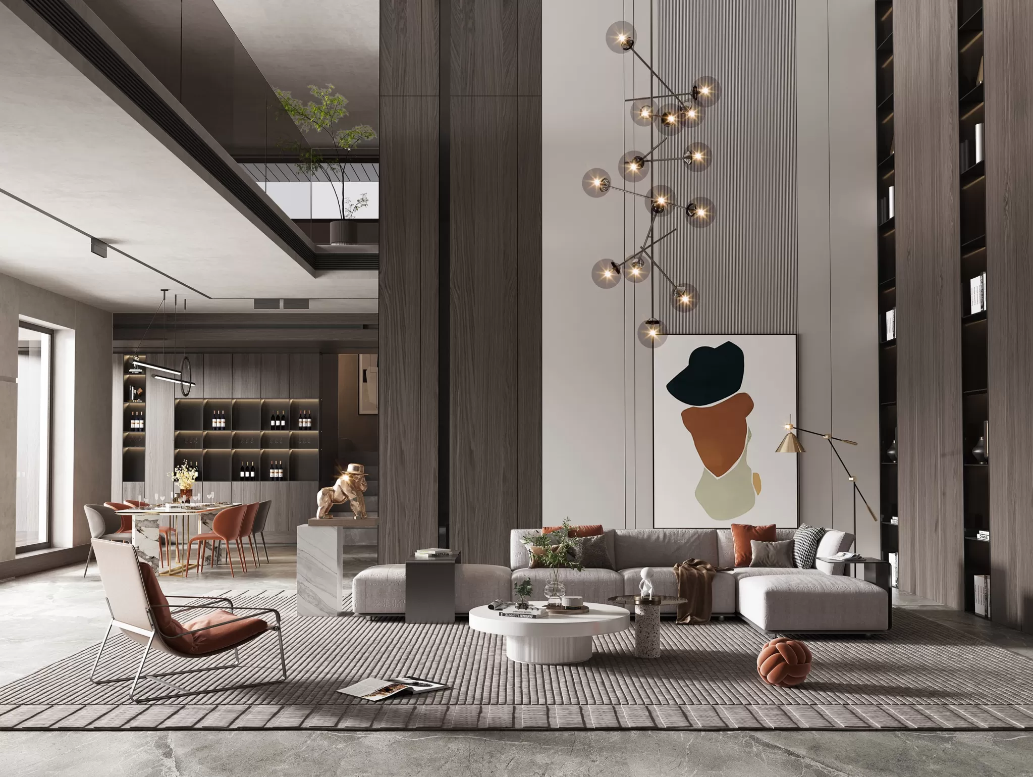 LIVING ROOM – MODERN STYLE – 3D SCENE – 103 LIVING ROOM – MODERN STYLE – 3D SCENE – 103