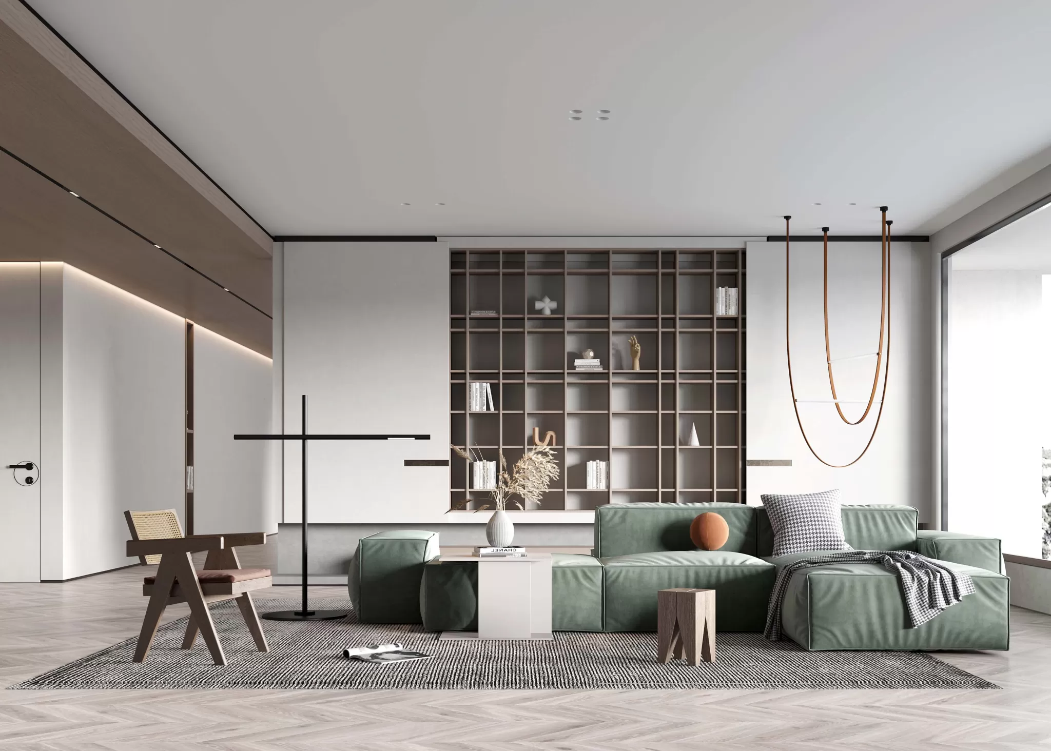 LIVING ROOM – MODERN STYLE – 3D SCENE – 112 LIVING ROOM – MODERN STYLE – 3D SCENE – 112