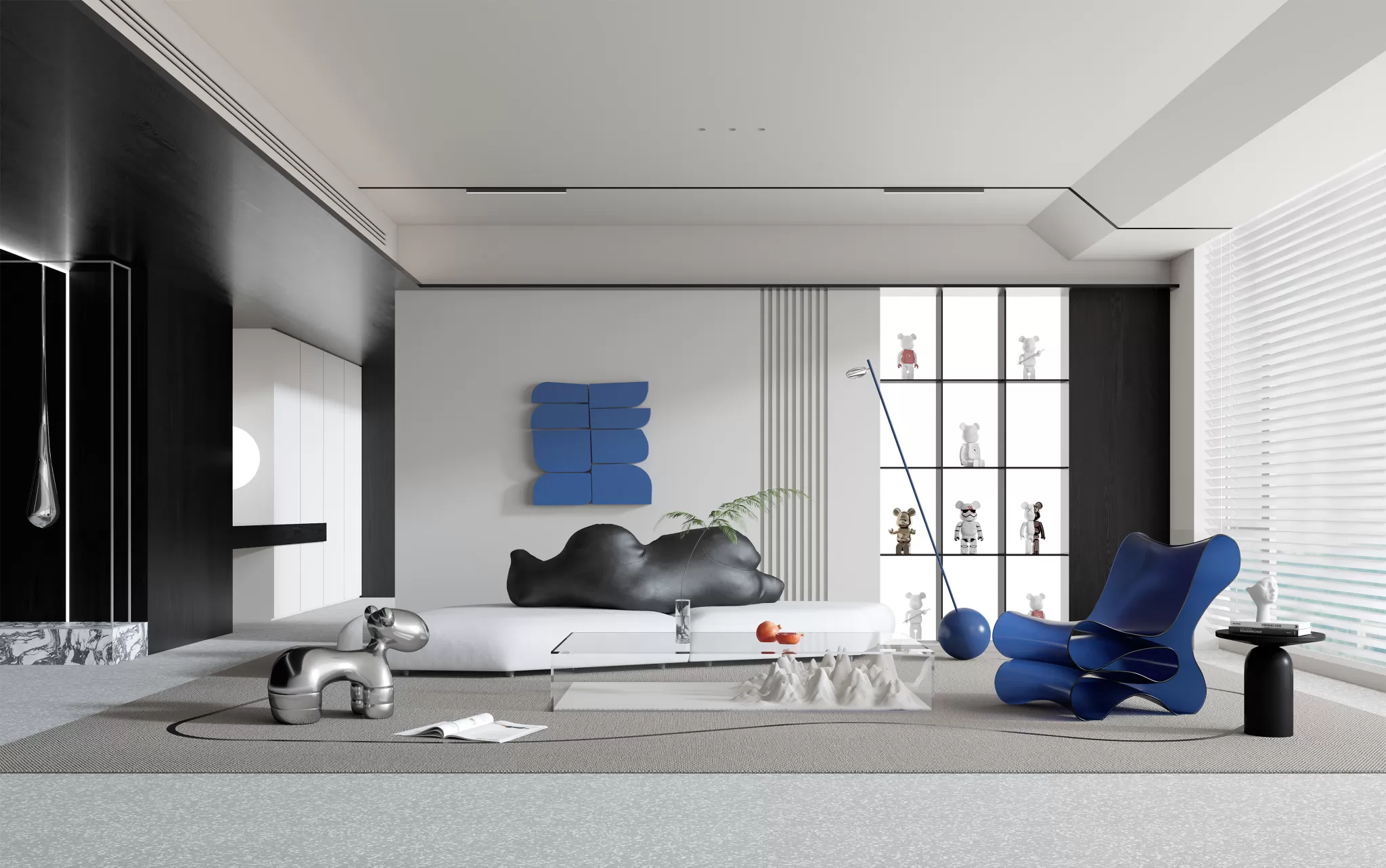 LIVING ROOM – MODERN STYLE – 3D SCENE – 135 LIVING ROOM – MODERN STYLE – 3D SCENE – 135