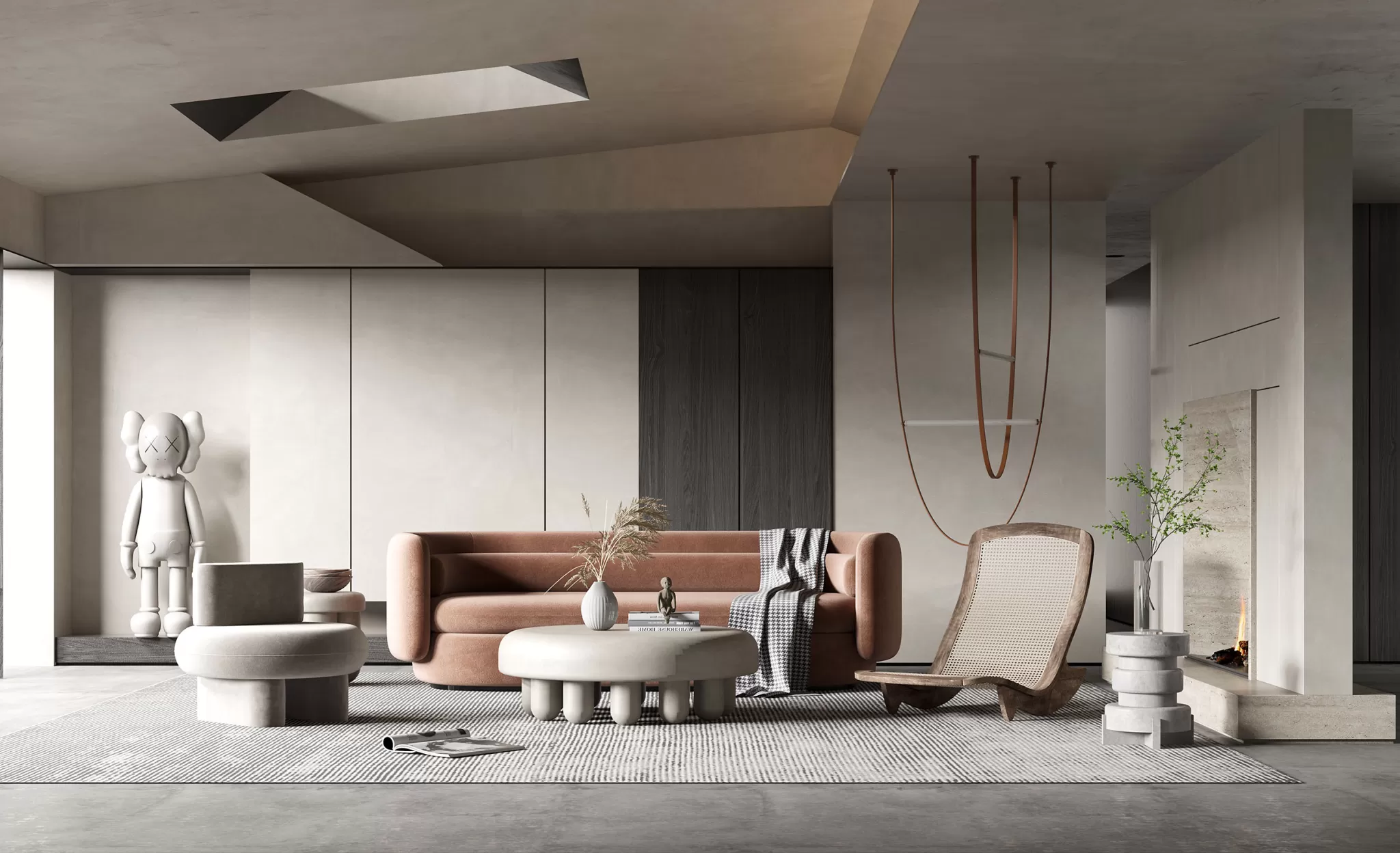 LIVING ROOM – MODERN STYLE – 3D SCENE – 177 LIVING ROOM – MODERN STYLE – 3D SCENE – 177