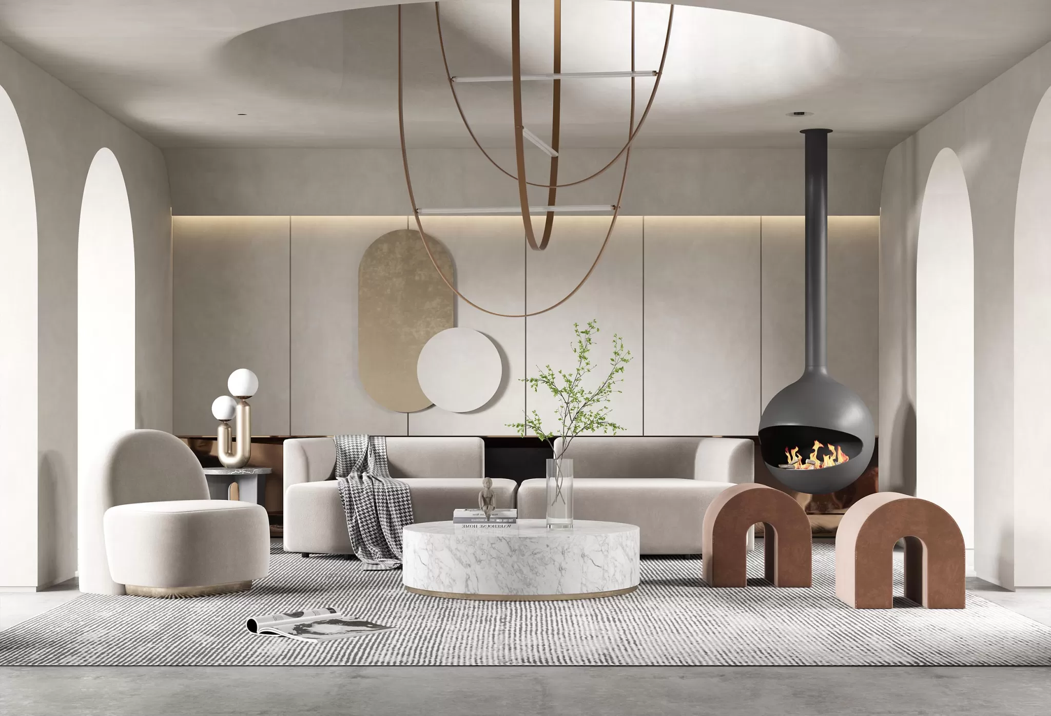 LIVING ROOM – MODERN STYLE – 3D SCENE – 184 LIVING ROOM – MODERN STYLE – 3D SCENE – 184