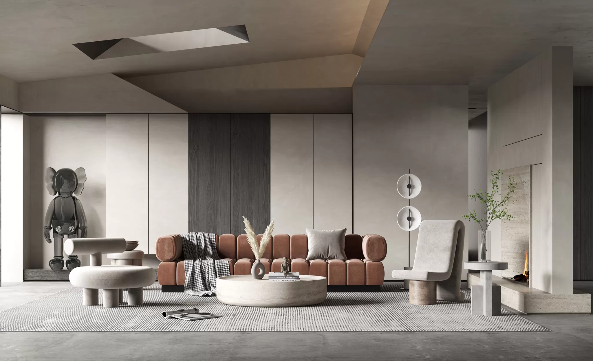 LIVING ROOM – MODERN STYLE – 3D SCENE – 187 LIVING ROOM – MODERN STYLE – 3D SCENE – 187