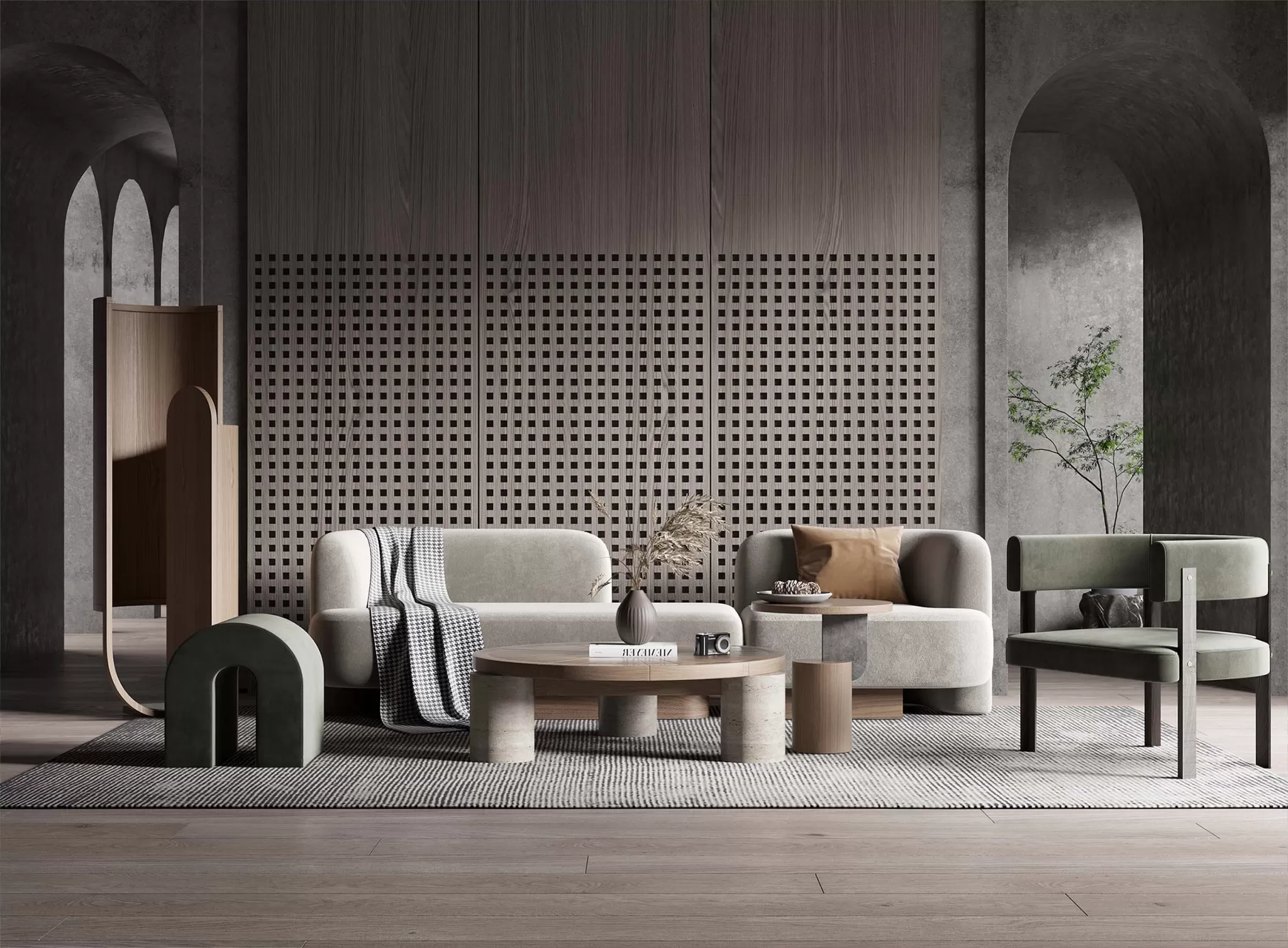 LIVING ROOM – MODERN STYLE – 3D SCENE – 190 LIVING ROOM – MODERN STYLE – 3D SCENE – 190