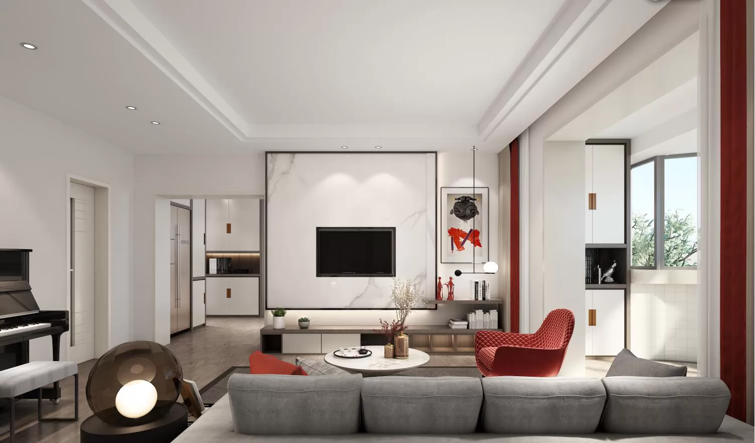 LIVING ROOM – MODERN STYLE – 516 LIVING ROOM – MODERN STYLE – 516