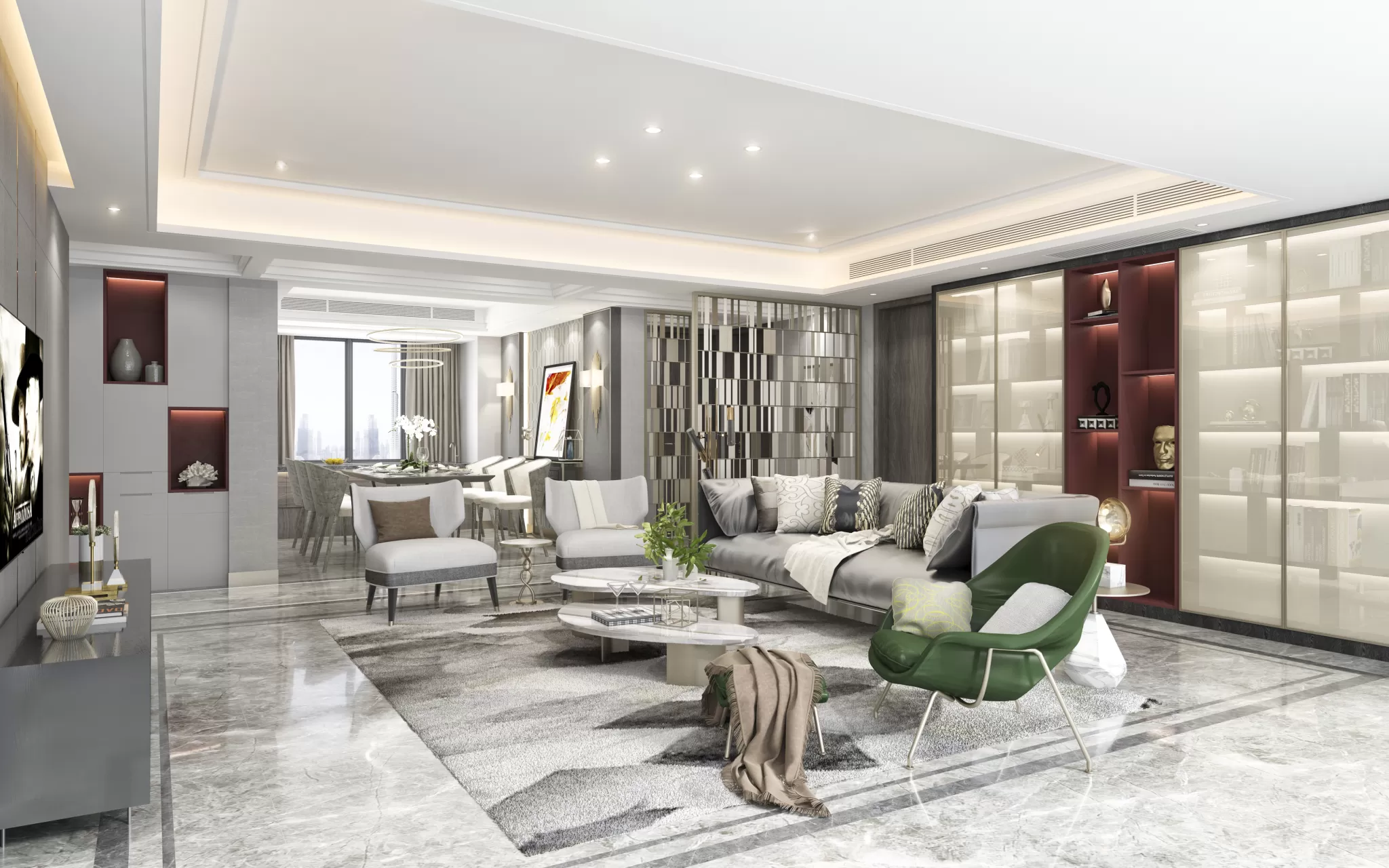 LIVING ROOM – MODERN STYLE – 552 LIVING ROOM – MODERN STYLE – 552