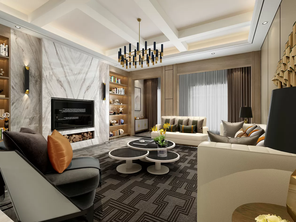 LIVING ROOM – MODERN STYLE – 559 LIVING ROOM – MODERN STYLE – 559