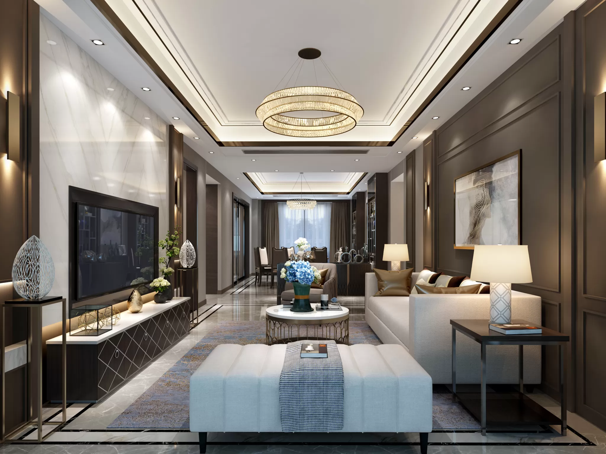 LIVING ROOM – MODERN STYLE – 587 LIVING ROOM – MODERN STYLE – 587