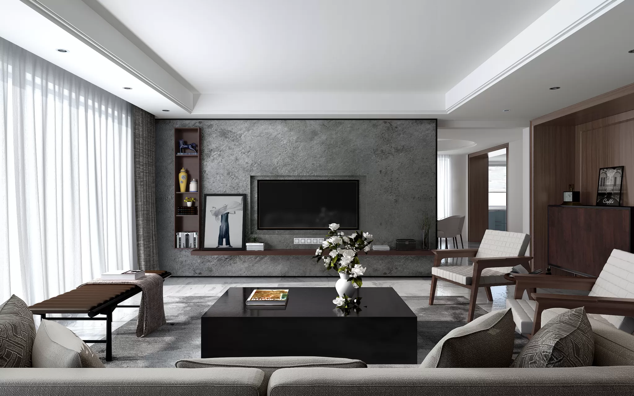 LIVING ROOM – MODERN STYLE – 589 LIVING ROOM – MODERN STYLE – 589