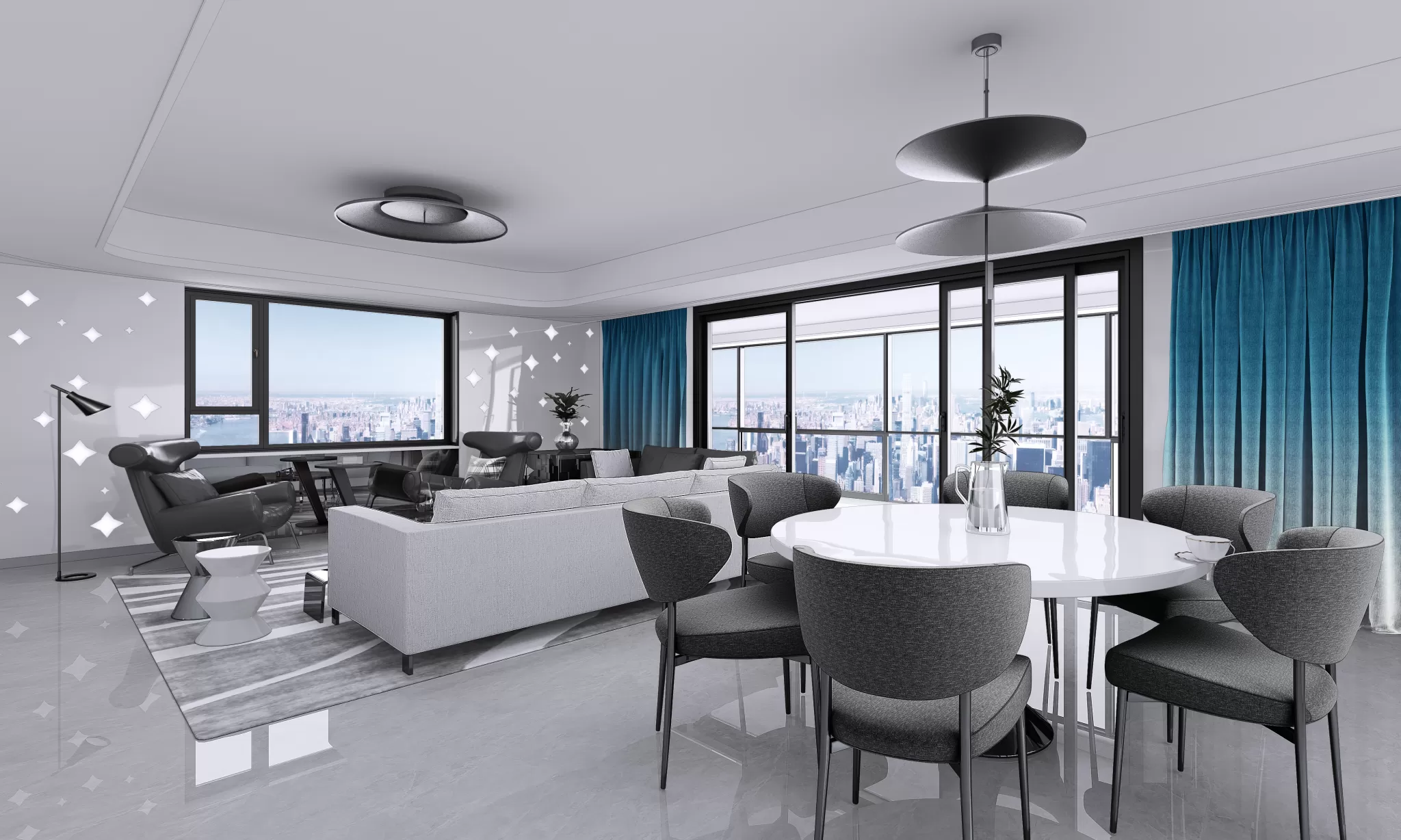 LIVING ROOM – MODERN STYLE – 604