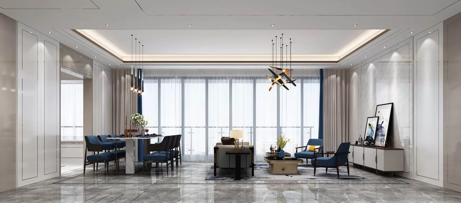 LIVING ROOM – MODERN STYLE – 613