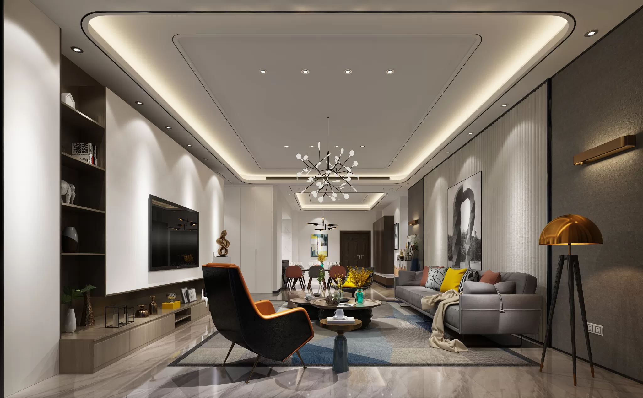 LIVING ROOM – MODERN STYLE – 631