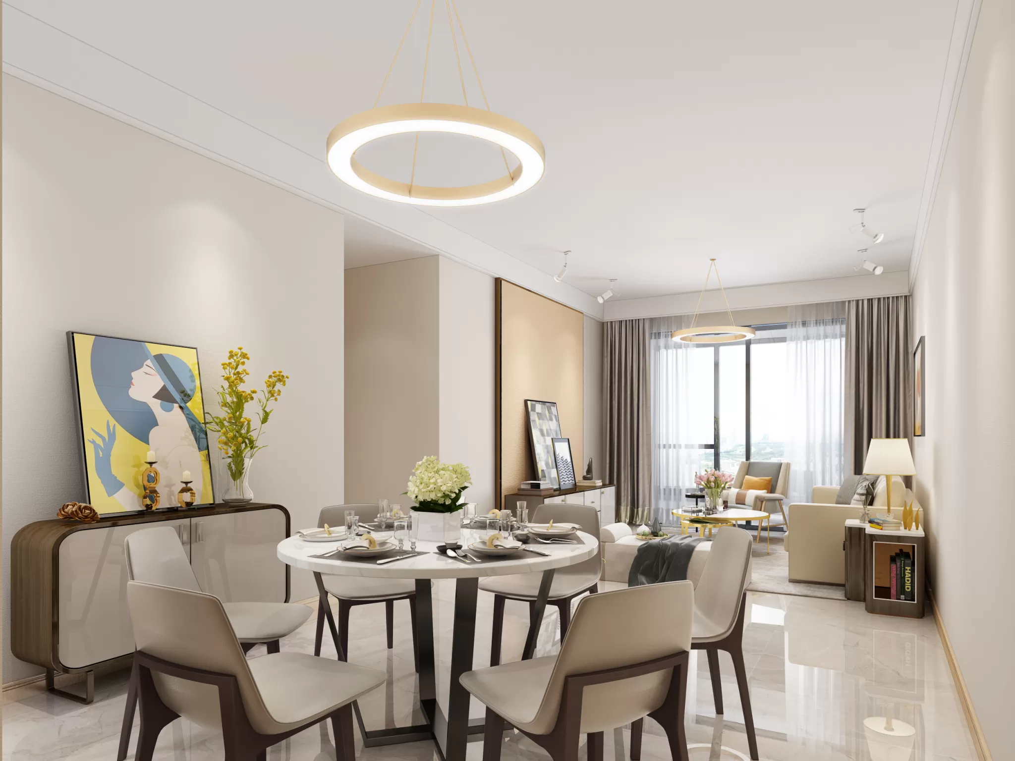 LIVING ROOM – MODERN STYLE – 638