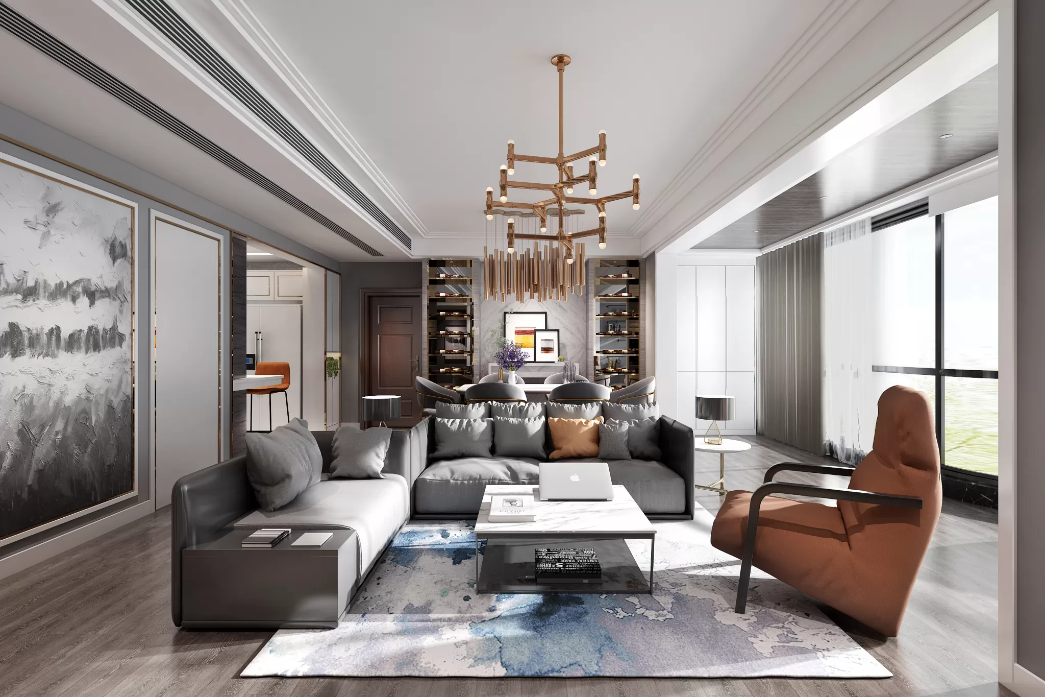 LIVING ROOM – MODERN STYLE – 643