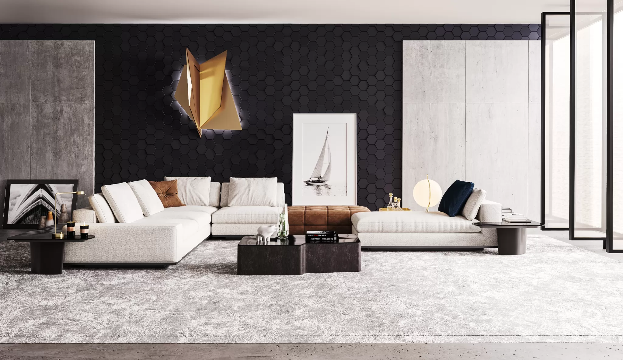 LIVING ROOM – MODERN STYLE – 650