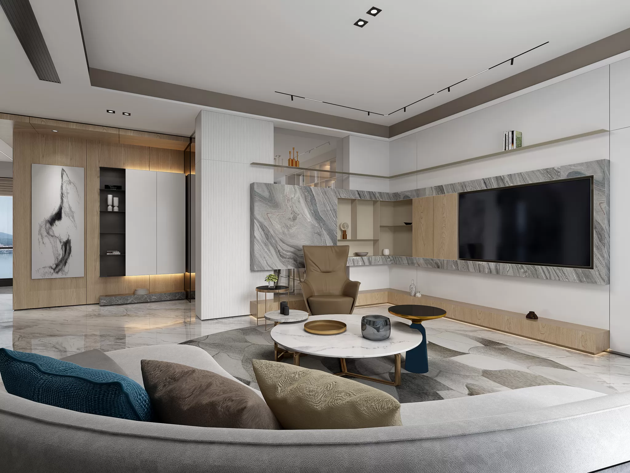 LIVING ROOM – MODERN STYLE – 679