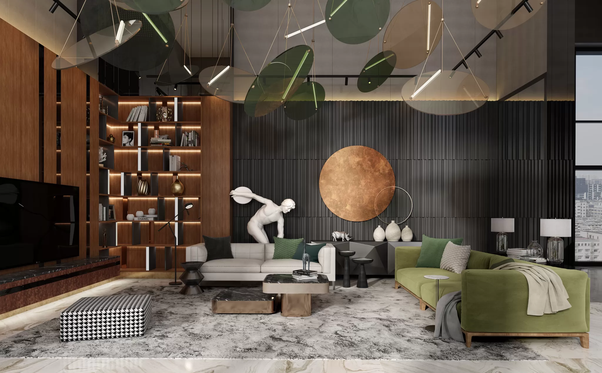 LIVING ROOM – MODERN STYLE – 684