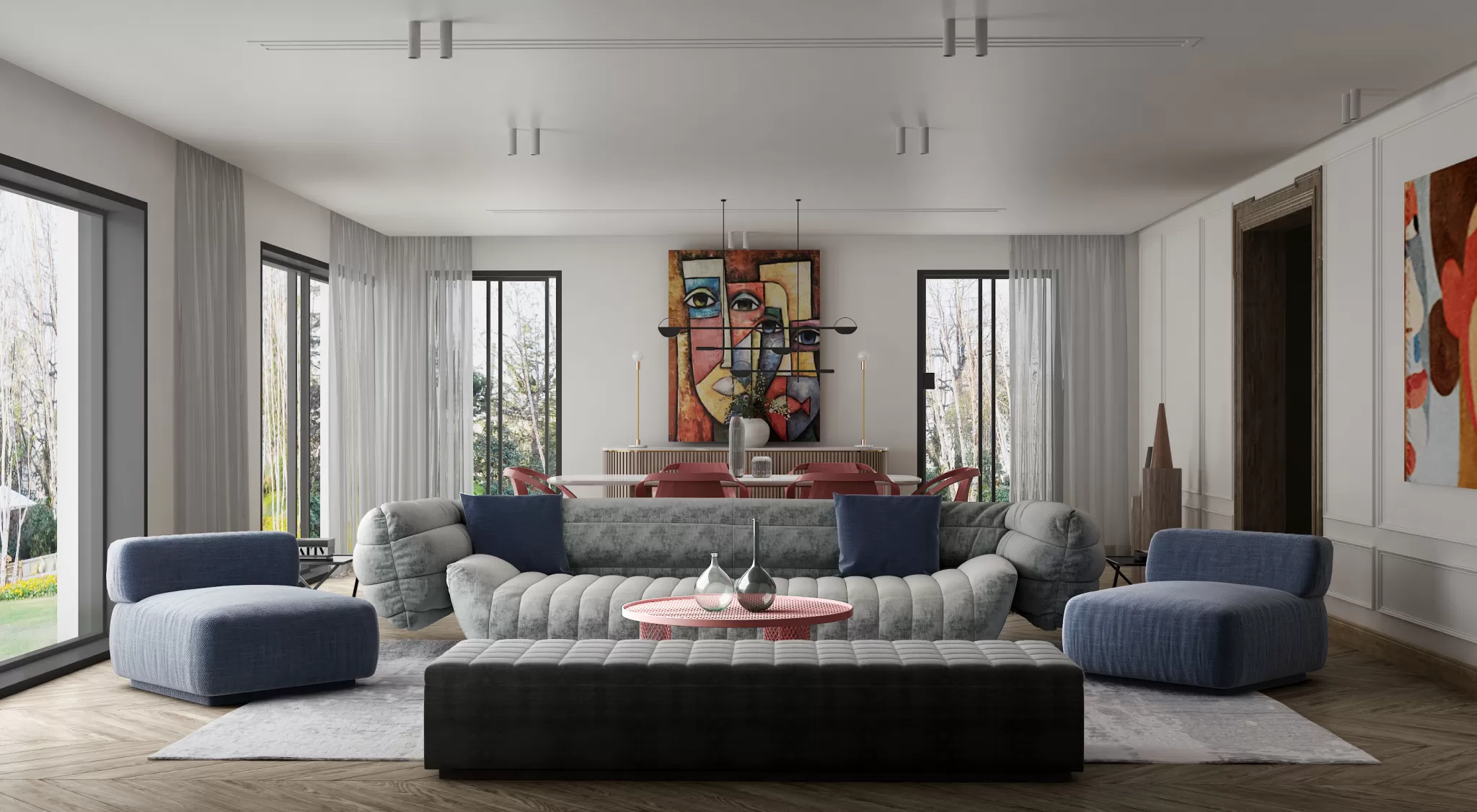 LIVING ROOM – MODERN STYLE – 688