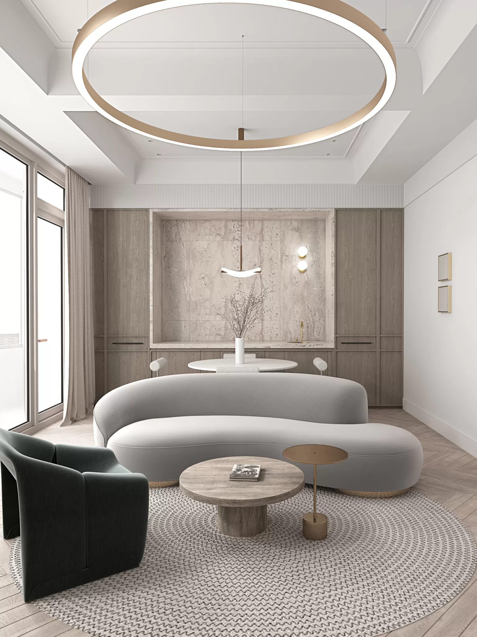 LIVING ROOM – MODERN STYLE – 692