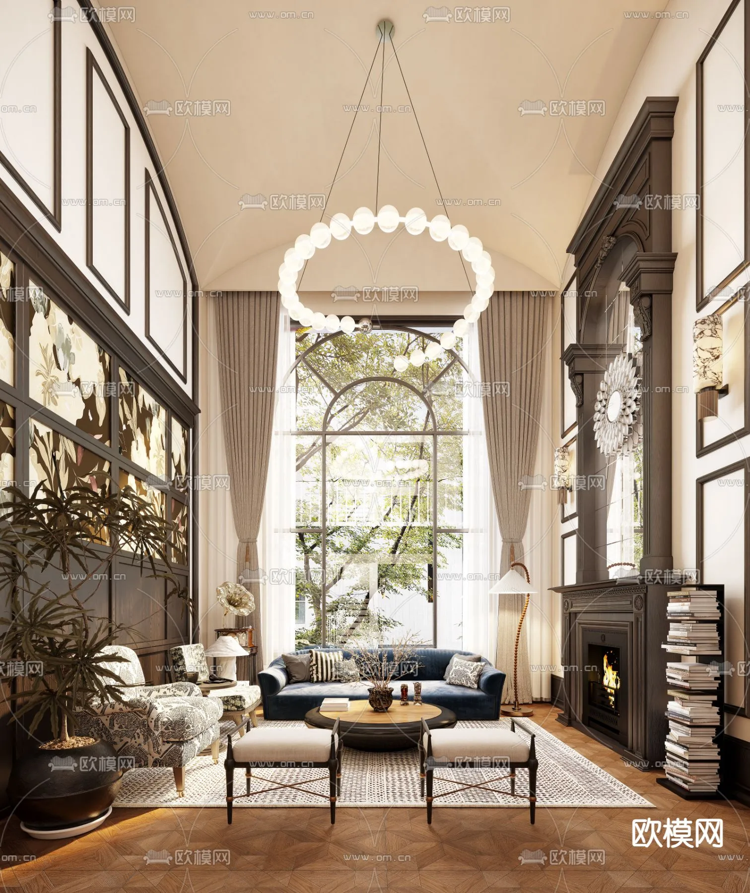 LIVING ROOM – MODERN STYLE – CORONA – 3D MODEL – 2037 LIVING ROOM – MODERN STYLE – CORONA – 3D MODEL – 2037