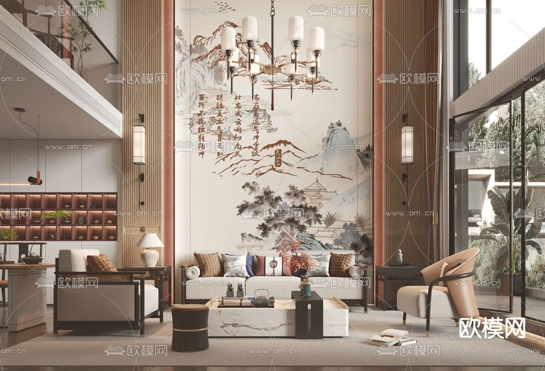 LIVING ROOM – MODERN STYLE – VRAY / CORONA – 3D MODEL – 1978 LIVING ROOM – MODERN STYLE – VRAY / CORONA – 3D MODEL – 1978