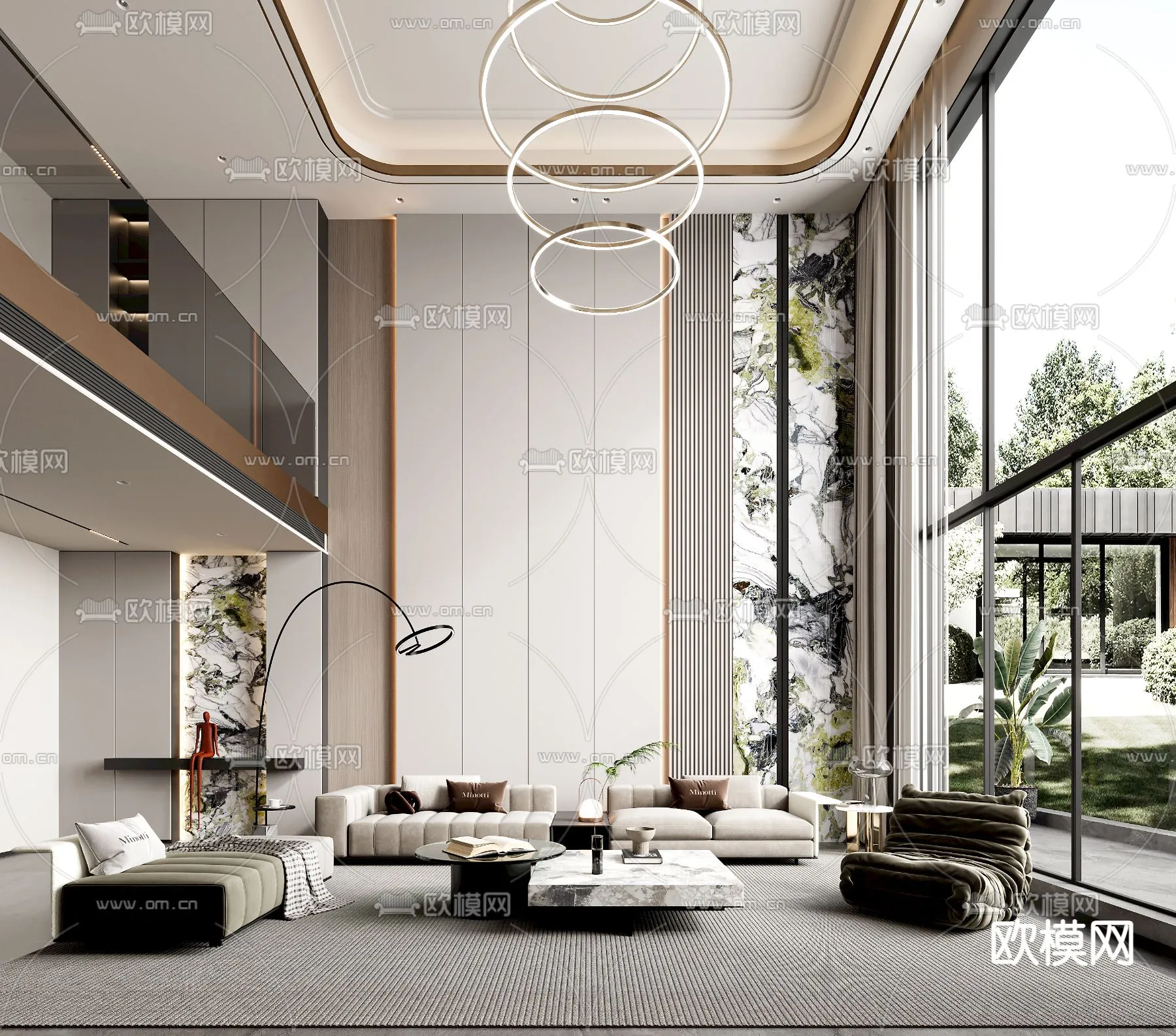 LIVING ROOM – MODERN STYLE – VRAY / CORONA – 3D MODEL – 1983 LIVING ROOM – MODERN STYLE – VRAY / CORONA – 3D MODEL – 1983