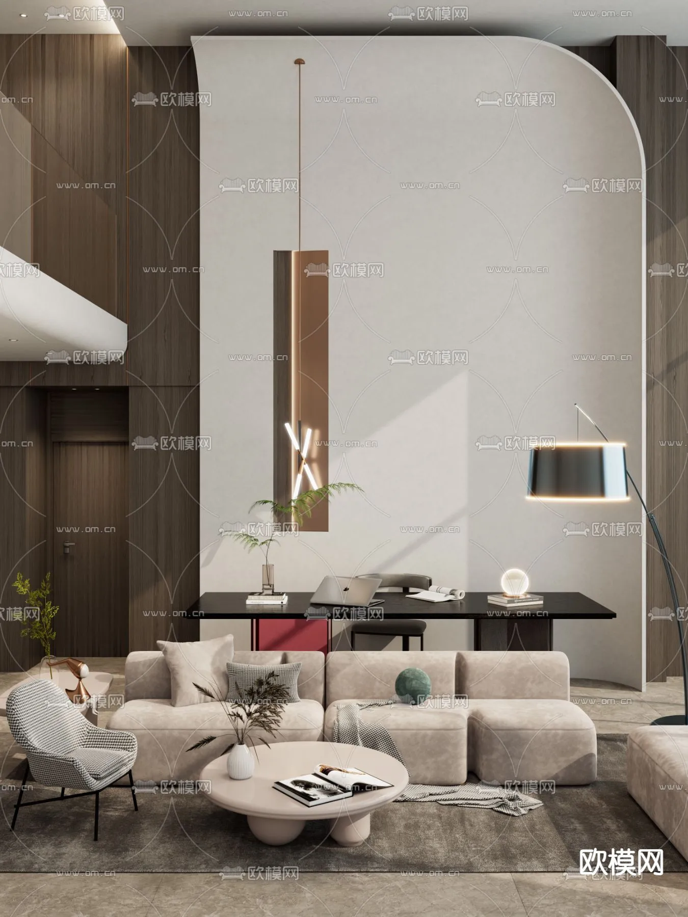 LIVING ROOM – MODERN STYLE – VRAY / CORONA – 3D MODEL – 2005 LIVING ROOM – MODERN STYLE – VRAY / CORONA – 3D MODEL – 2005