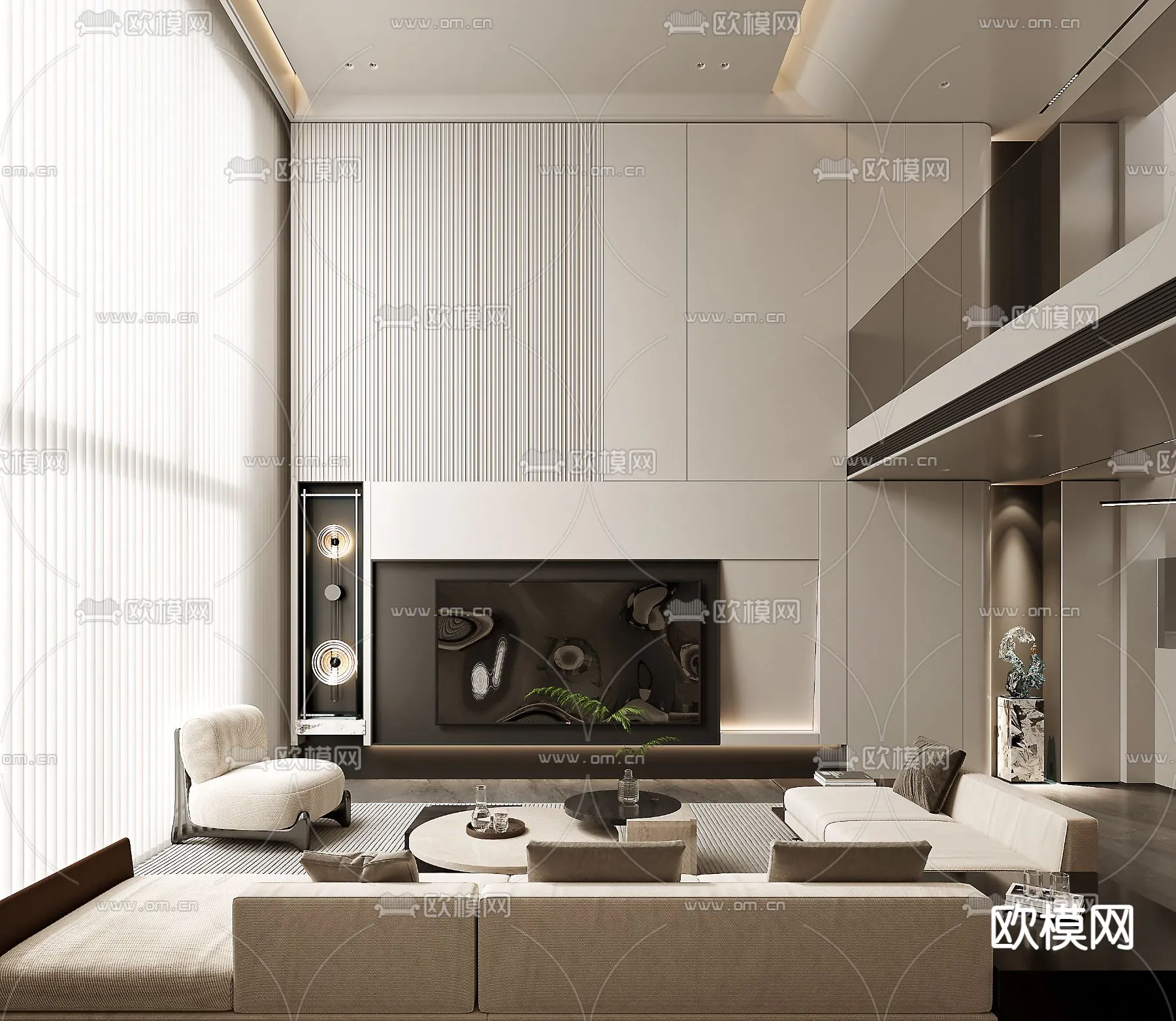 LIVING ROOM – MODERN STYLE – VRAY / CORONA – 3D MODEL – 2007 LIVING ROOM – MODERN STYLE – VRAY / CORONA – 3D MODEL – 2007