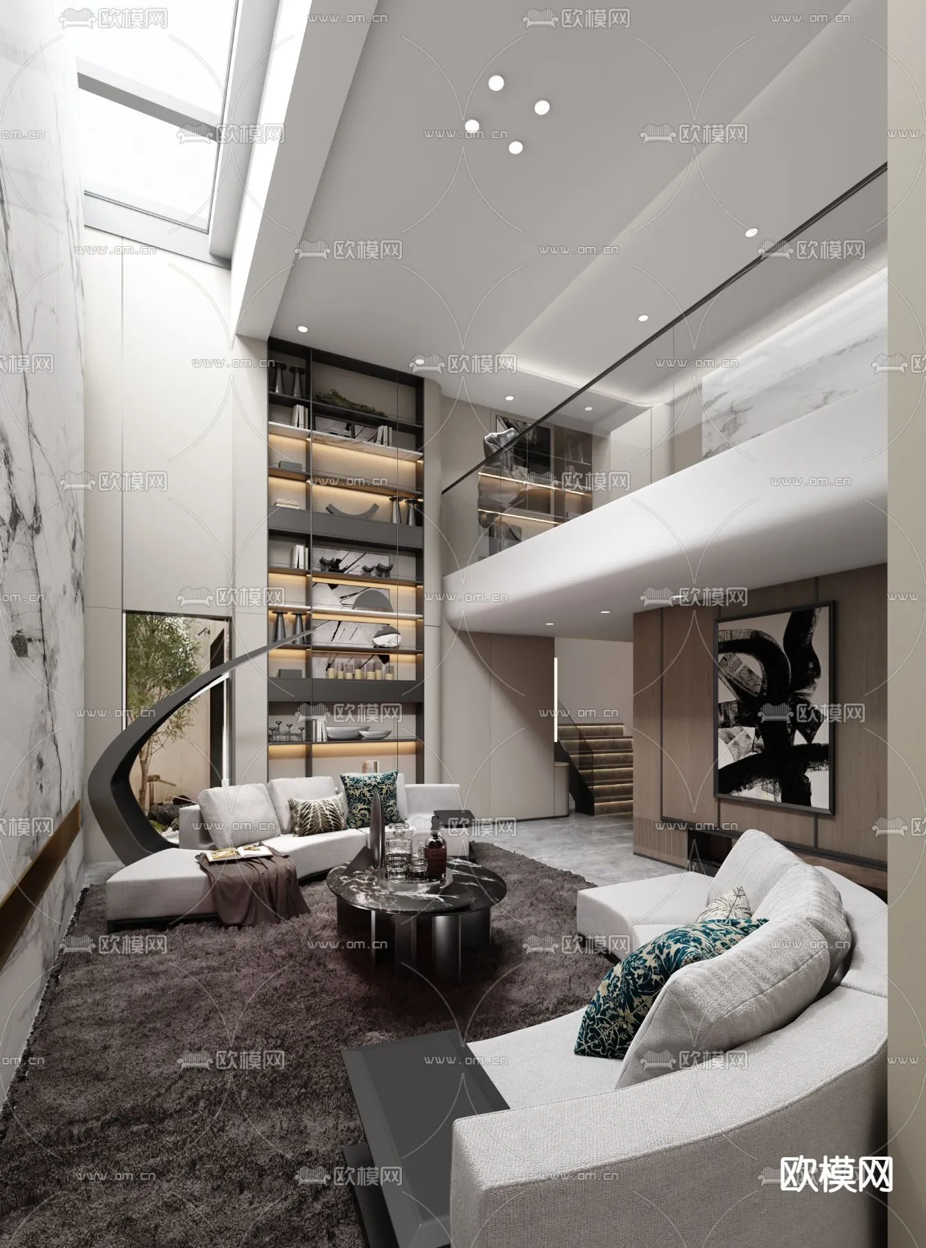 LIVING ROOM – MODERN STYLE – VRAY / CORONA – 3D MODEL – 2010 LIVING ROOM – MODERN STYLE – VRAY / CORONA – 3D MODEL – 2010