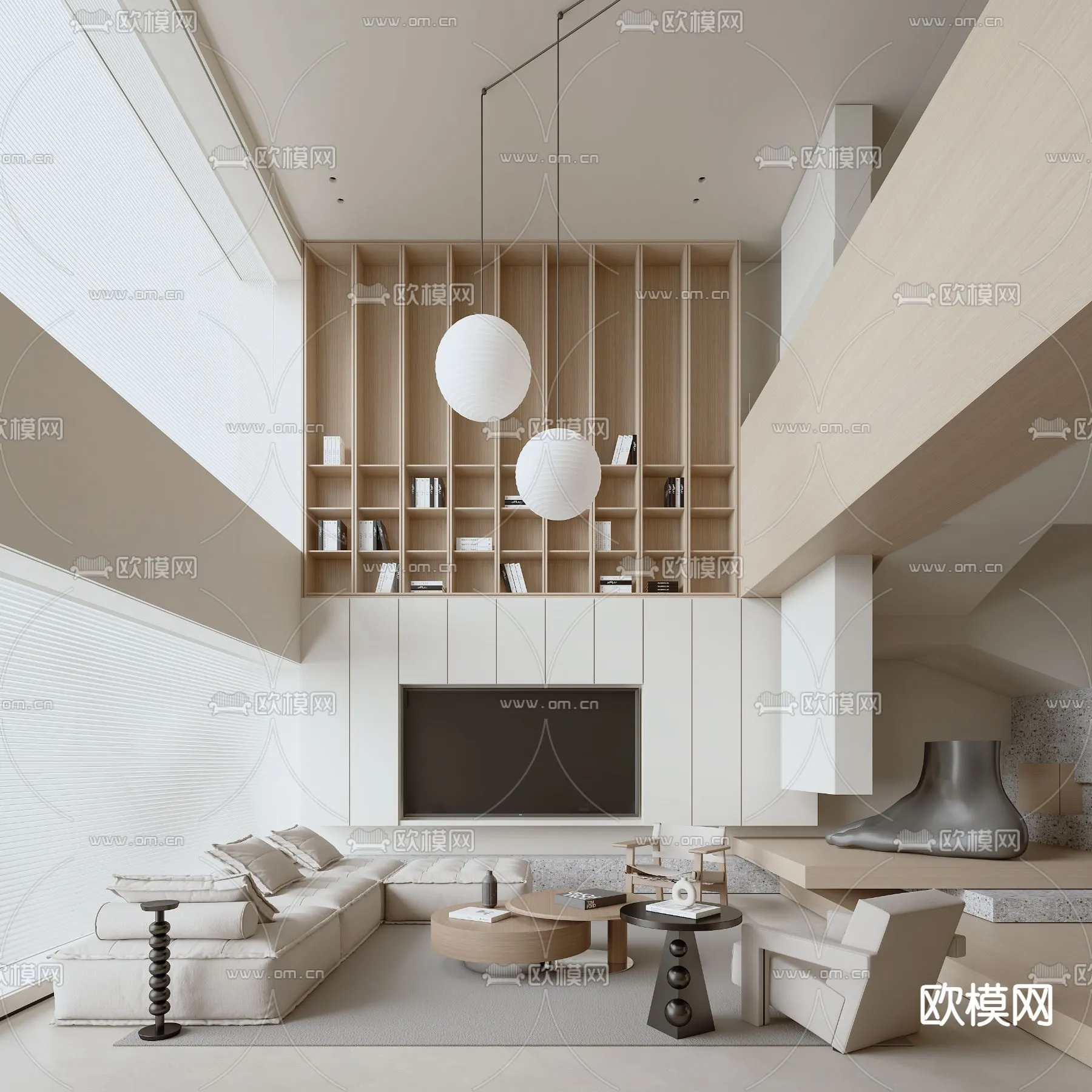 LIVING ROOM – MODERN STYLE – VRAY / CORONA – 3D MODEL – 2032 LIVING ROOM – MODERN STYLE – VRAY / CORONA – 3D MODEL – 2032