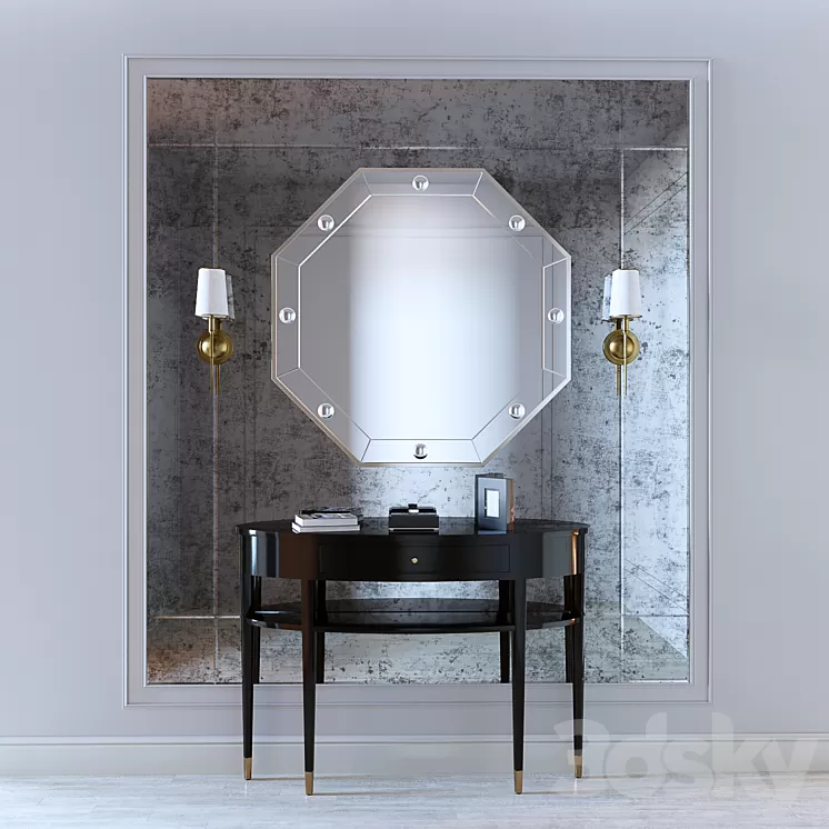 Living-room set 001 3D Model