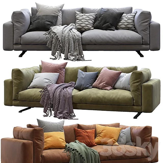 Livingdivani Floyd Hi (3 color version) 3DModel