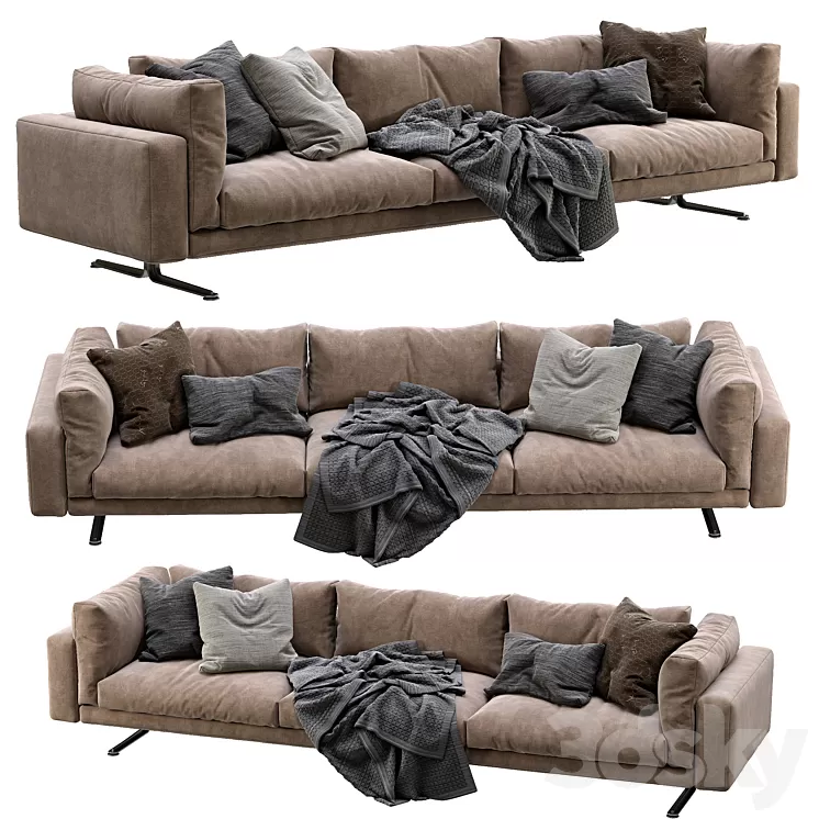 Livingdivani Floyd Hi 3D Model Livingdivani Floyd Hi 3D Model