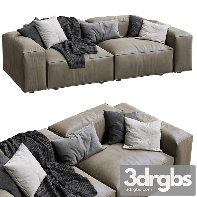 Livingdivani leather sofa extra wall Livingdivani leather sofa extra wall