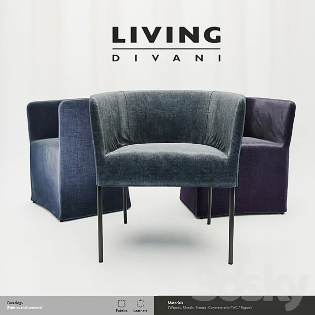 LivingDivani MajaD 3DModel