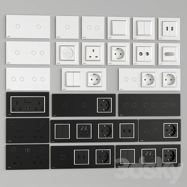 Livolo touch 3DModel